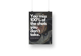 Take Your Shot - Inspirational Wayne Gretzky Quote Digital Print