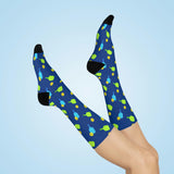 Pickleball Paddle DTG Crew Socks