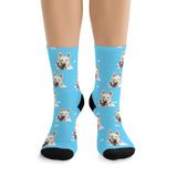 This Pup's 4 U Socks - Pet Prints - Spencer #1013