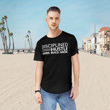 Disciplined Hustle Men's Jersey Curved Hem Tee