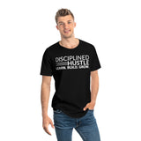 Disciplined Hustle Men's Jersey Curved Hem Tee