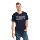 Disciplined Hustle Men's Jersey Curved Hem Tee