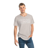 Disciplined Hustle Men's Jersey Curved Hem Tee